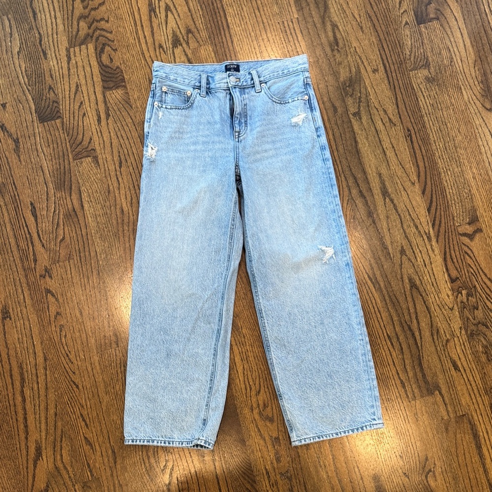 J. Crew Relaxed Light Blue Jeans